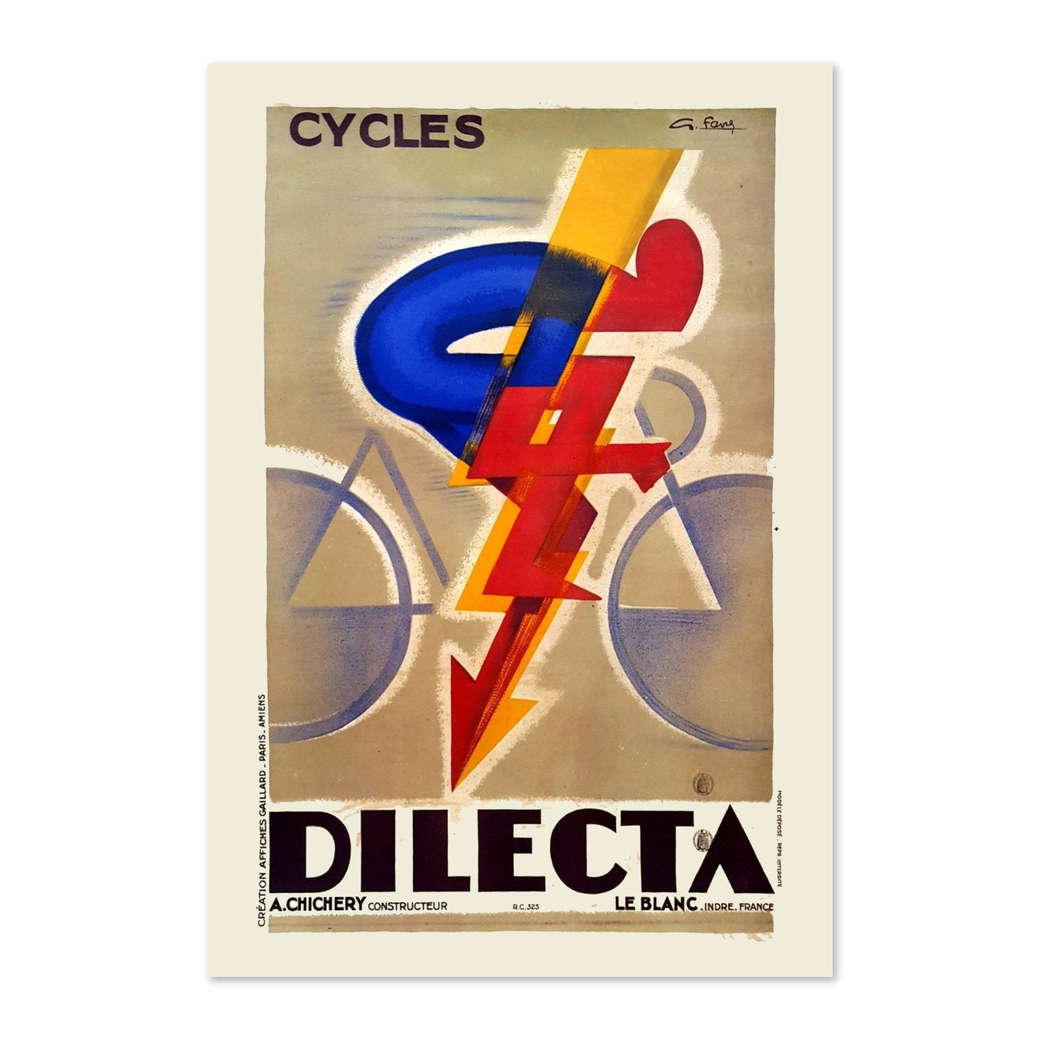 Cycles Dilecta poster print